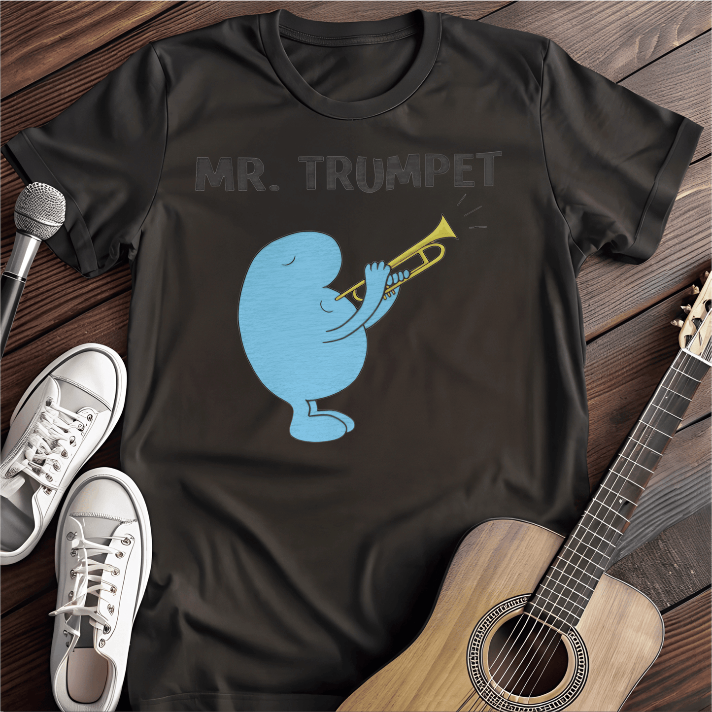 ⭐️⭐️⭐️⭐️⭐️ T-Shirt Black / S Mr. Trumpet T-Shirt