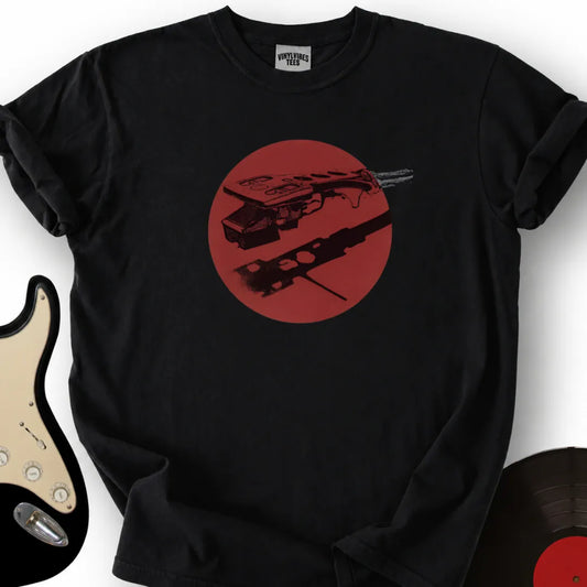 Printify T-Shirt Black / S Needle Reflection T-Shirt
