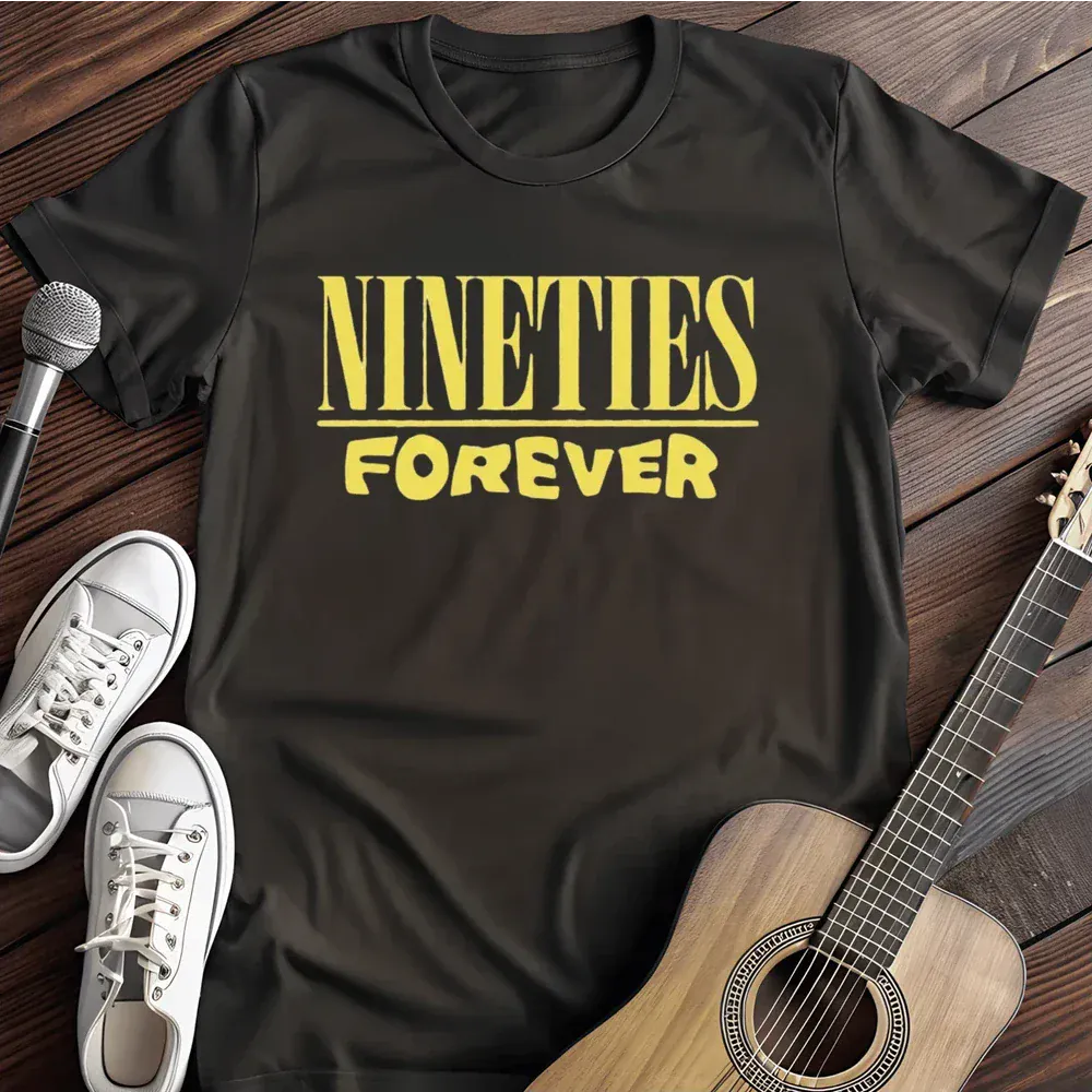 Printify T-Shirt Black / S Nineties Forever T Shirt
