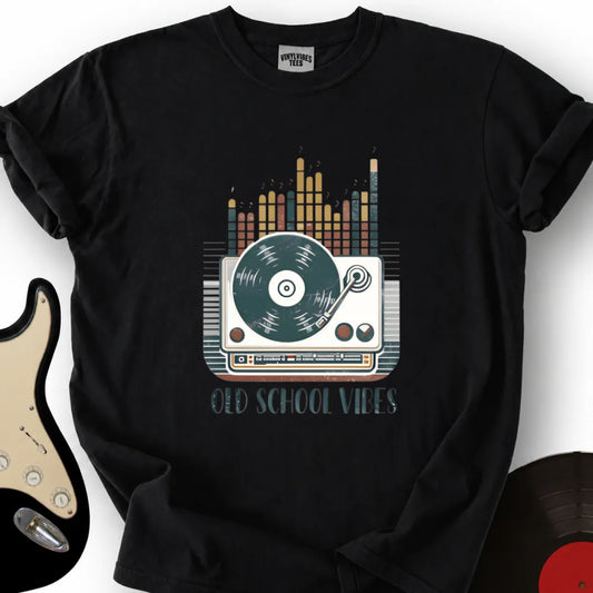 Printify T-Shirt Black / S Old Skool Vibes Premium T-Shirt