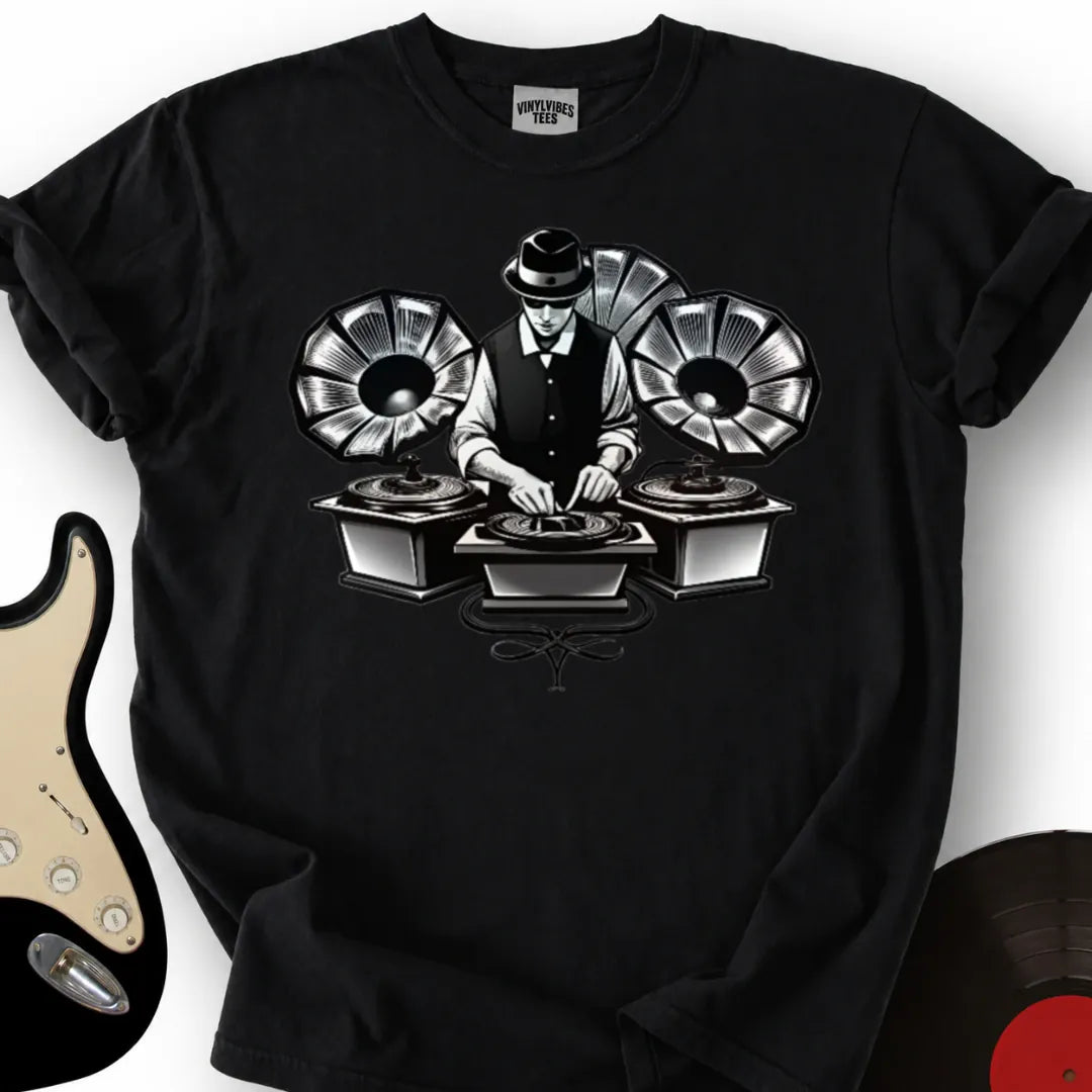Printify T-Shirt Black / S Oldskool DJ