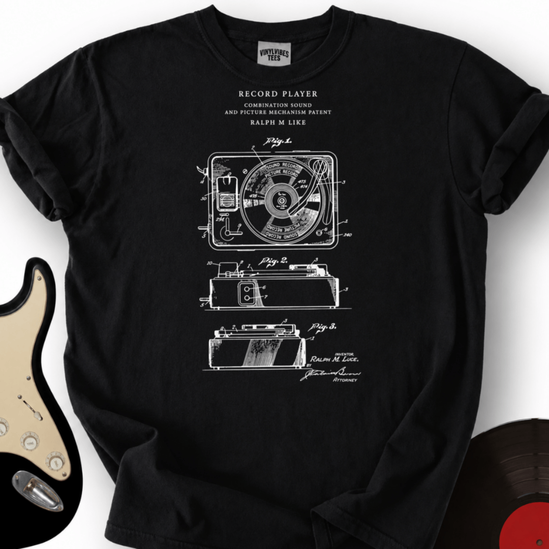 Printify T-Shirt Black / S Patent Player T-Shirt