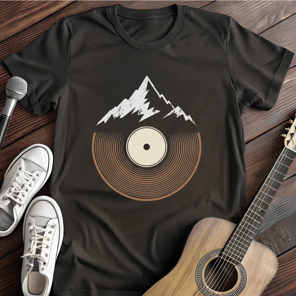 Printify T-Shirt Black / S Peak Music T Shirt