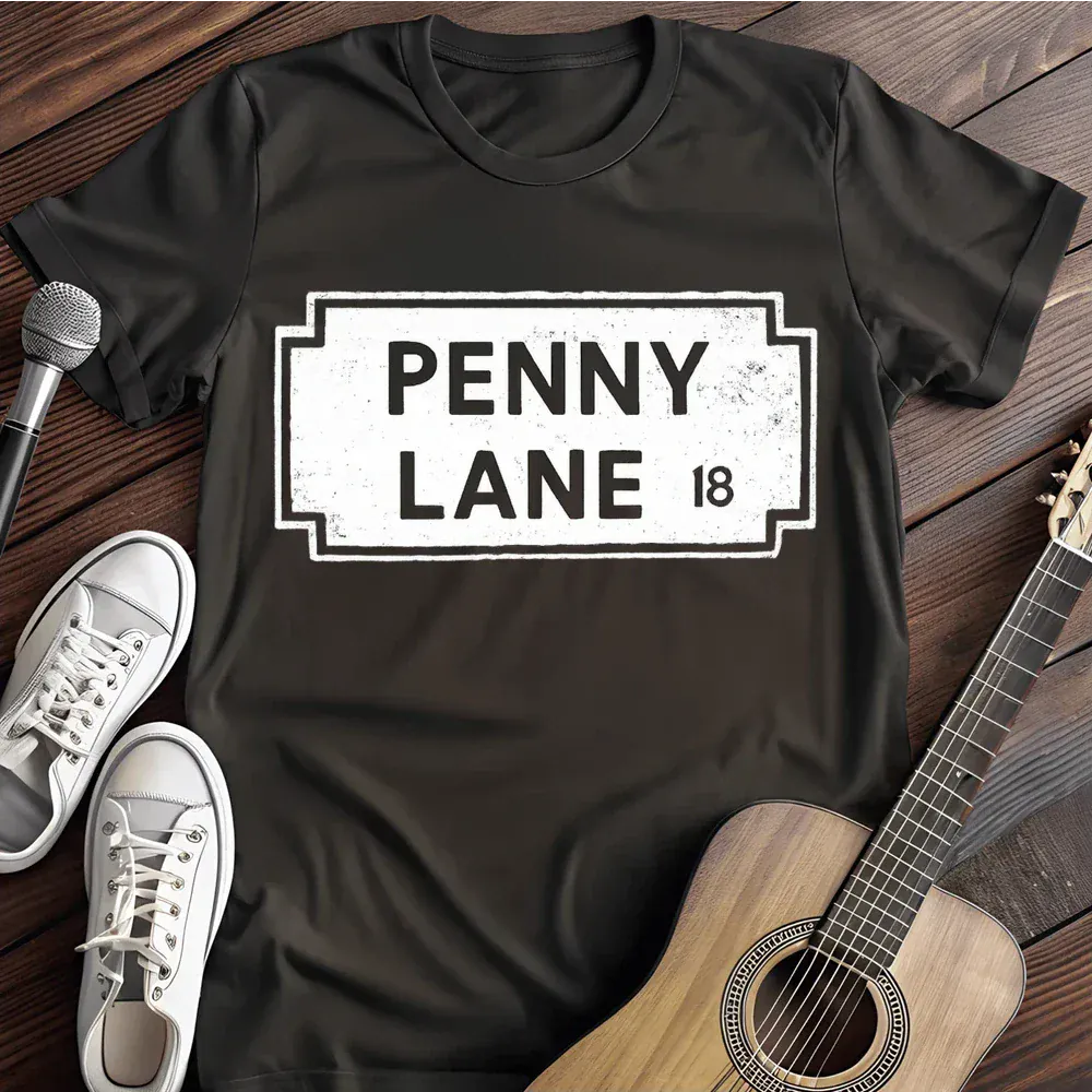 Printify T-Shirt Black / S Penny Lane T Shirt