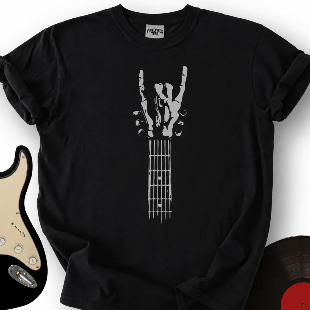 Printify T-Shirt Black / S Rocking Bones T-Shirt