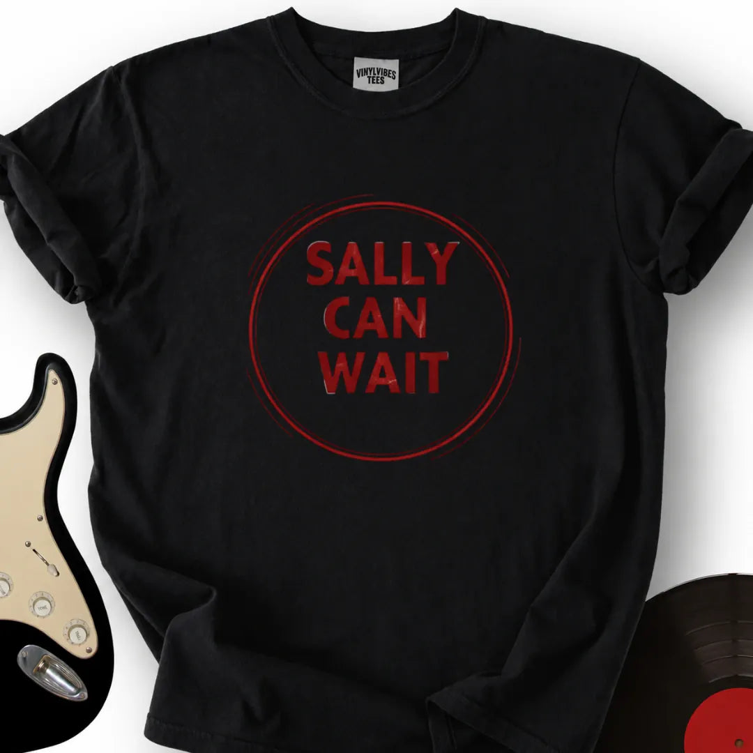 Printify T-Shirt Black / S Sally Can Wait Premium T-Shirt