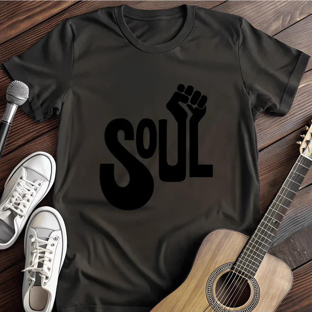 Printify T-Shirt Black / S Soul Fist T Shirt
