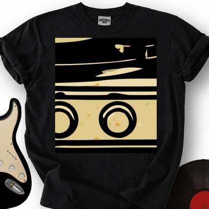 Printify T-Shirt Black / S Sounds Better On Vinyl T-Shirt