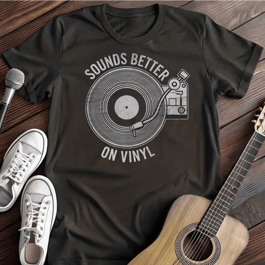 Printify T-Shirt Black / S Sounds Better T Shirt