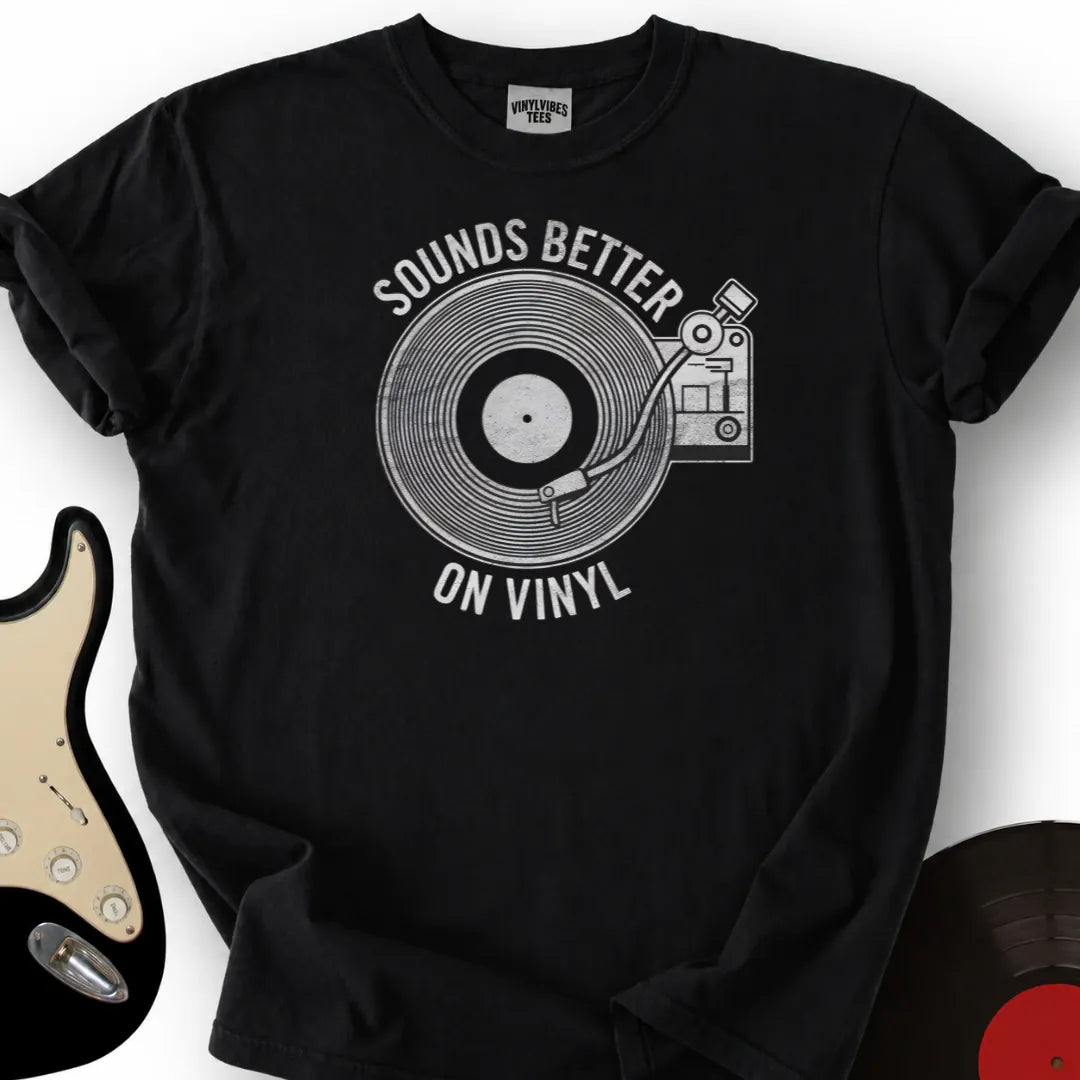 Printify T-Shirt Black / S Sounds Better T-Shirt