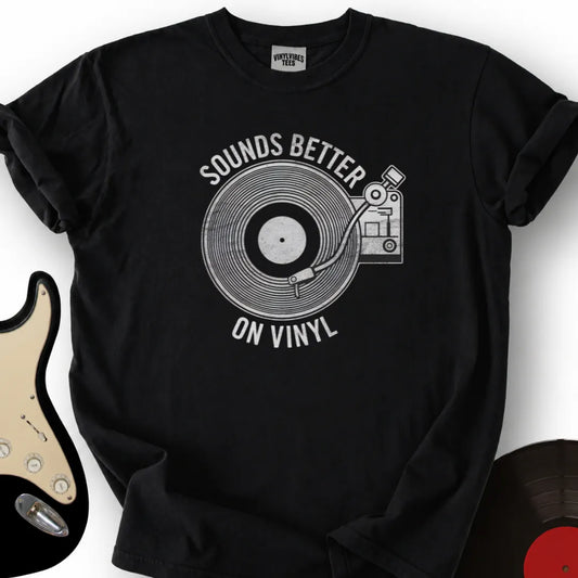 Printify T-Shirt Black / S Sounds Better T-Shirt