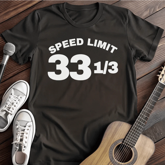 Printify T-Shirt Black / S Speed Limit T Shirt 2