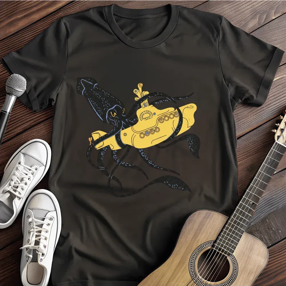 Printify T-Shirt Black / S Submarine Struggle T Shirt