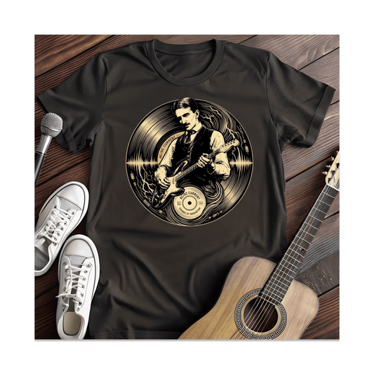 Printify T-Shirt Black / S Tesla ACDC Current T-Shirt