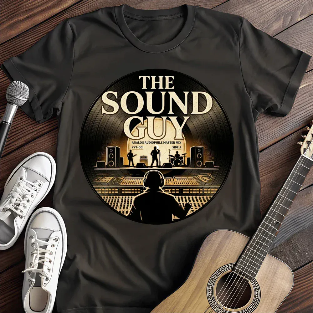 Printify T-Shirt Black / S The Sound Guy T Shirt