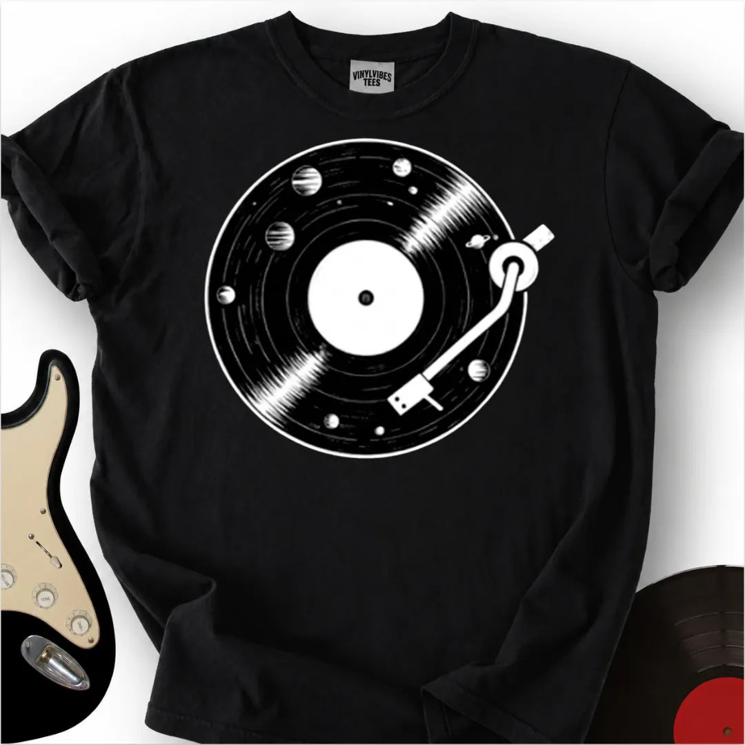 Printify T-Shirt Black / S The Space Disco Premium T-Shirt