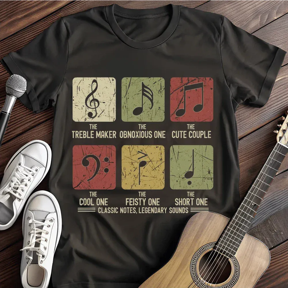 Printify T-Shirt Black / S The Treble Maker T Shirt