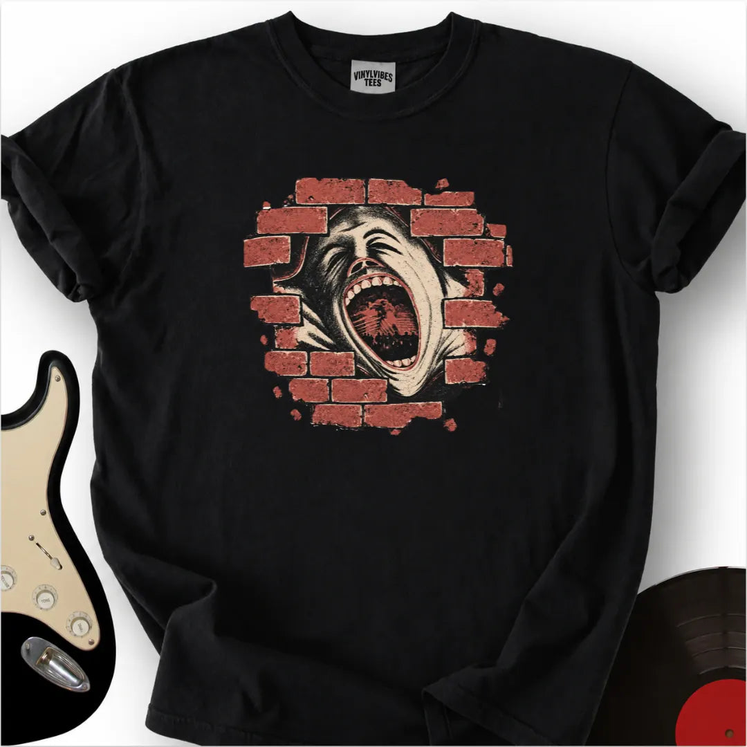 Printify T-Shirt Black / S The Wall Premium T-Shirt