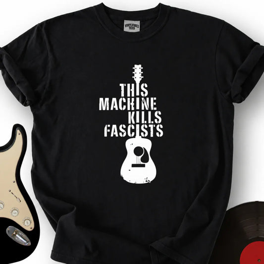 Printify T-Shirt Black / S This Machine Kills Fascists Premium T-Shirt