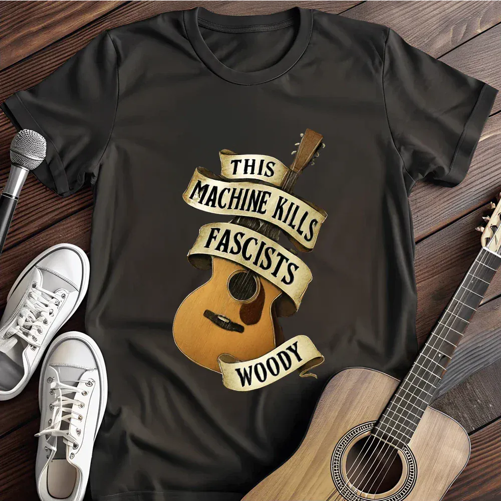 Printify T-Shirt Black / S This Machine Kills T Shirt