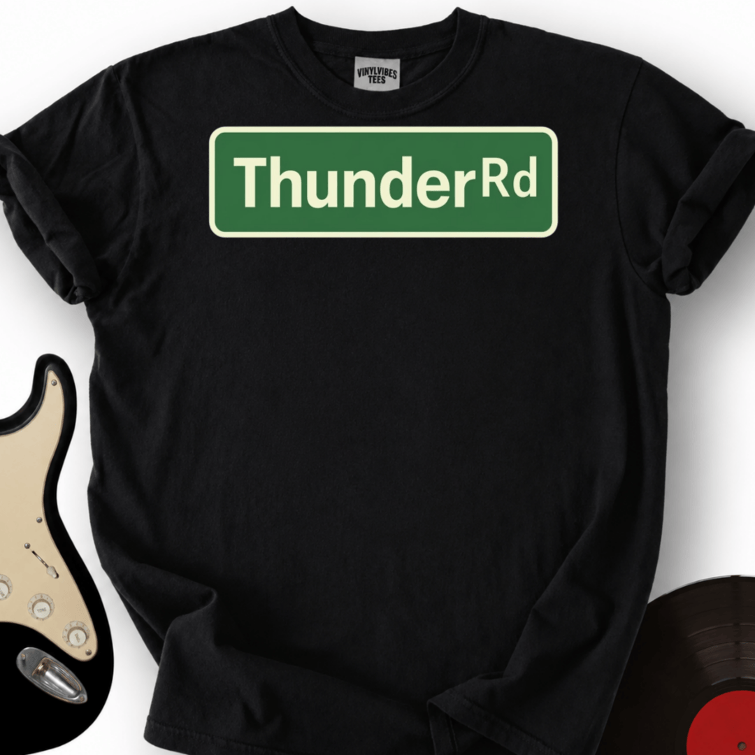 Printify T-Shirt Black / S Thunder Rd T -Shirt