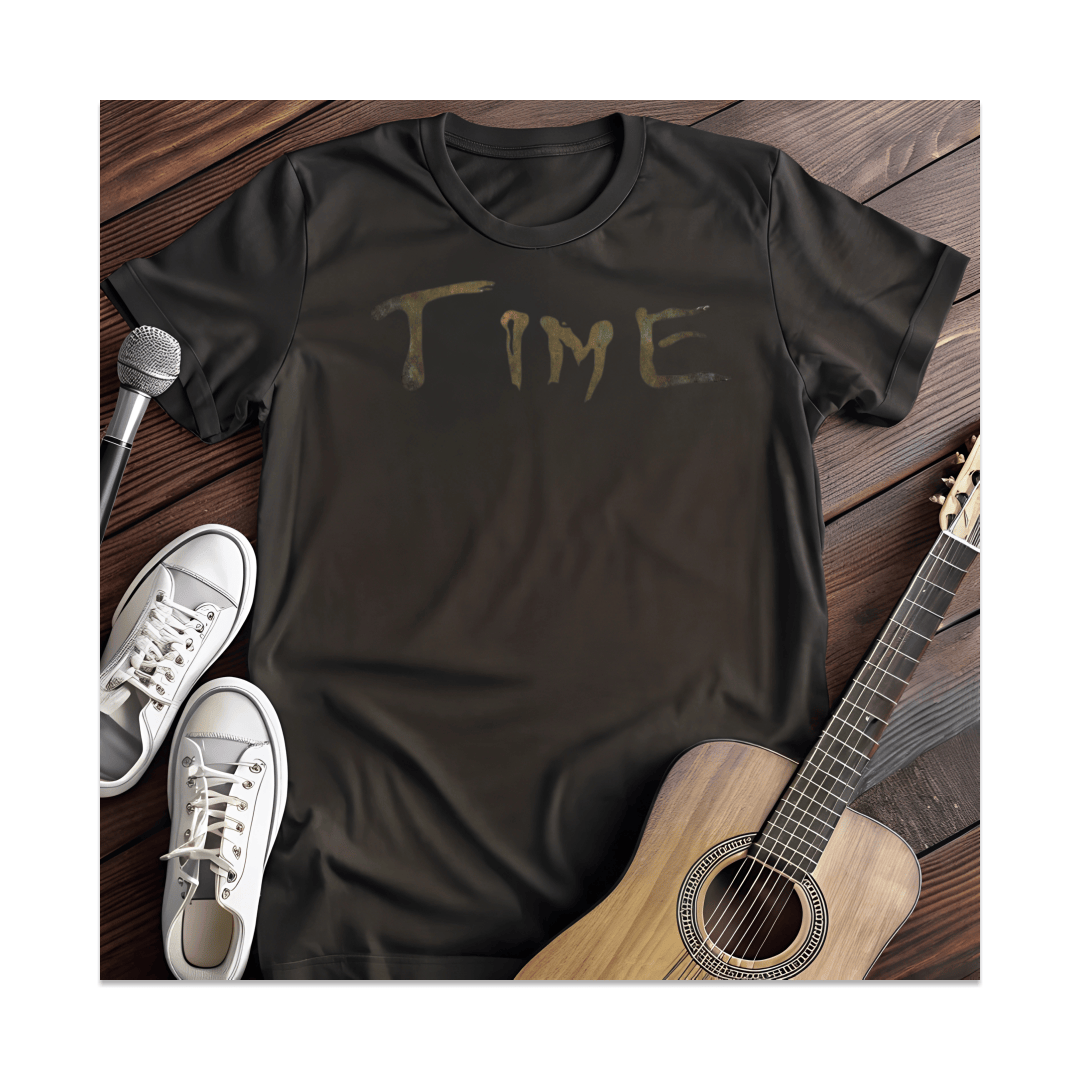 Printify T-Shirt Black / S Time T-Shirt