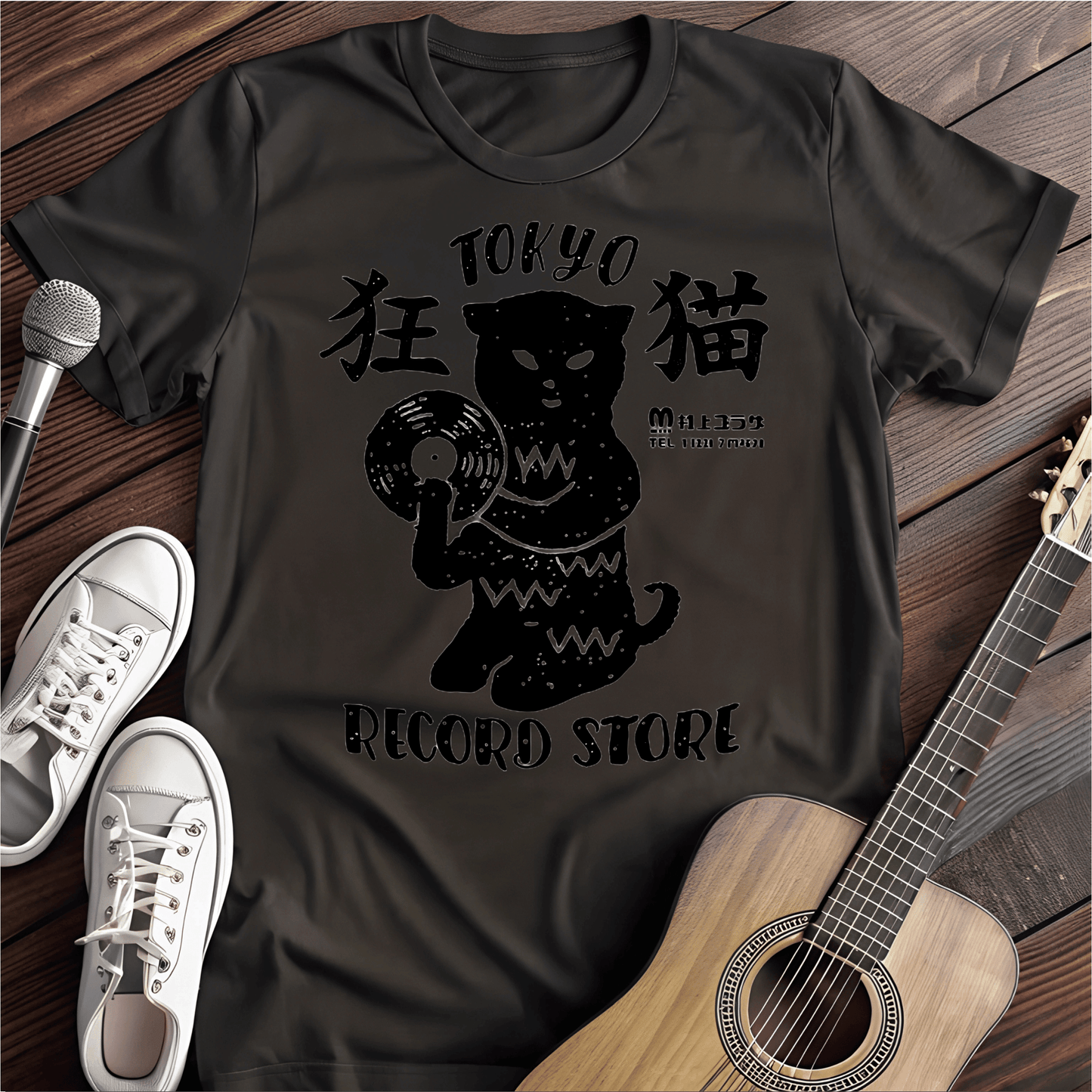 ⭐️⭐️⭐️⭐️⭐️ T-Shirt Black / S Tokyo Record Store T-Shirt