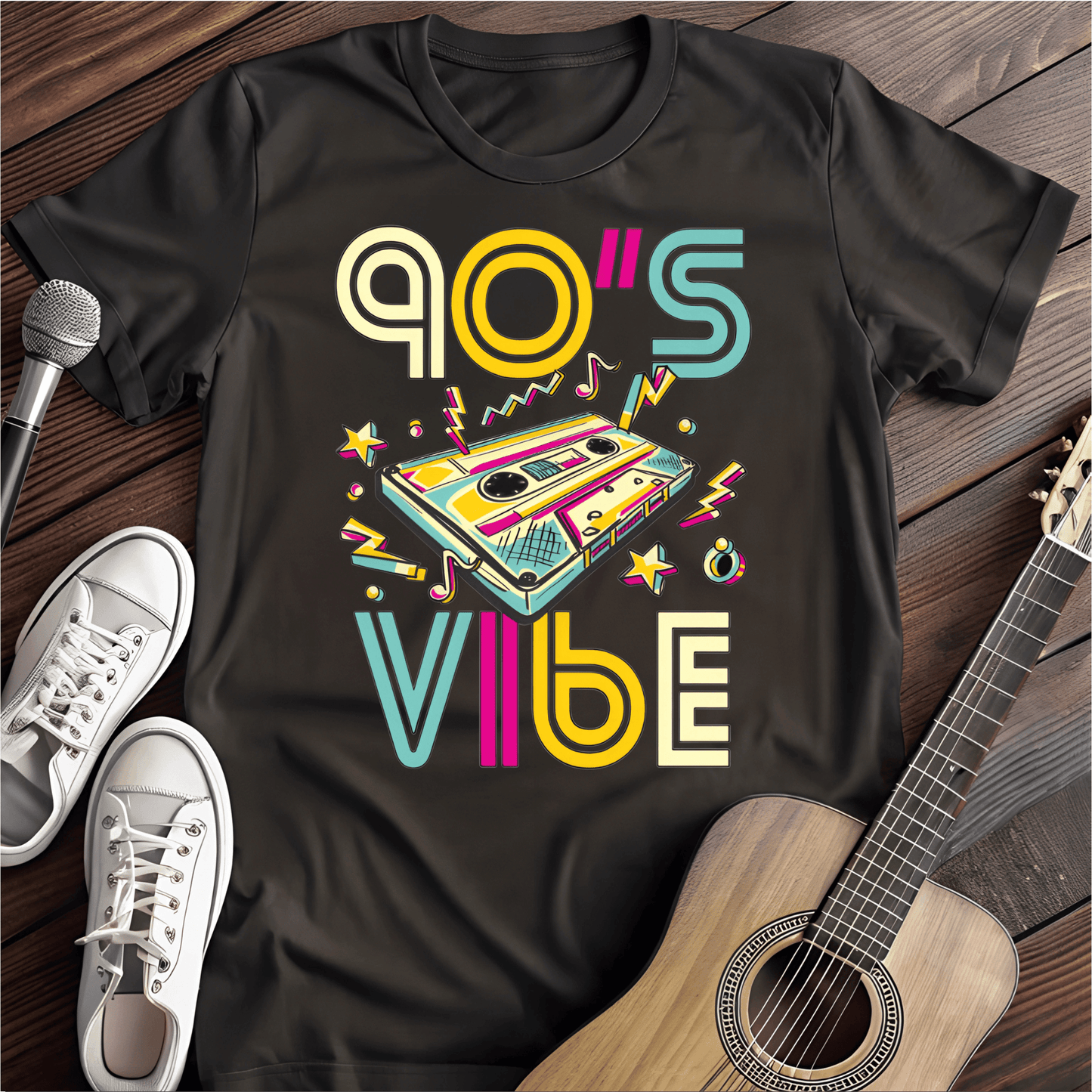 ⭐️⭐️⭐️⭐️⭐️ T-Shirt Black / S Vibe T-Shirt