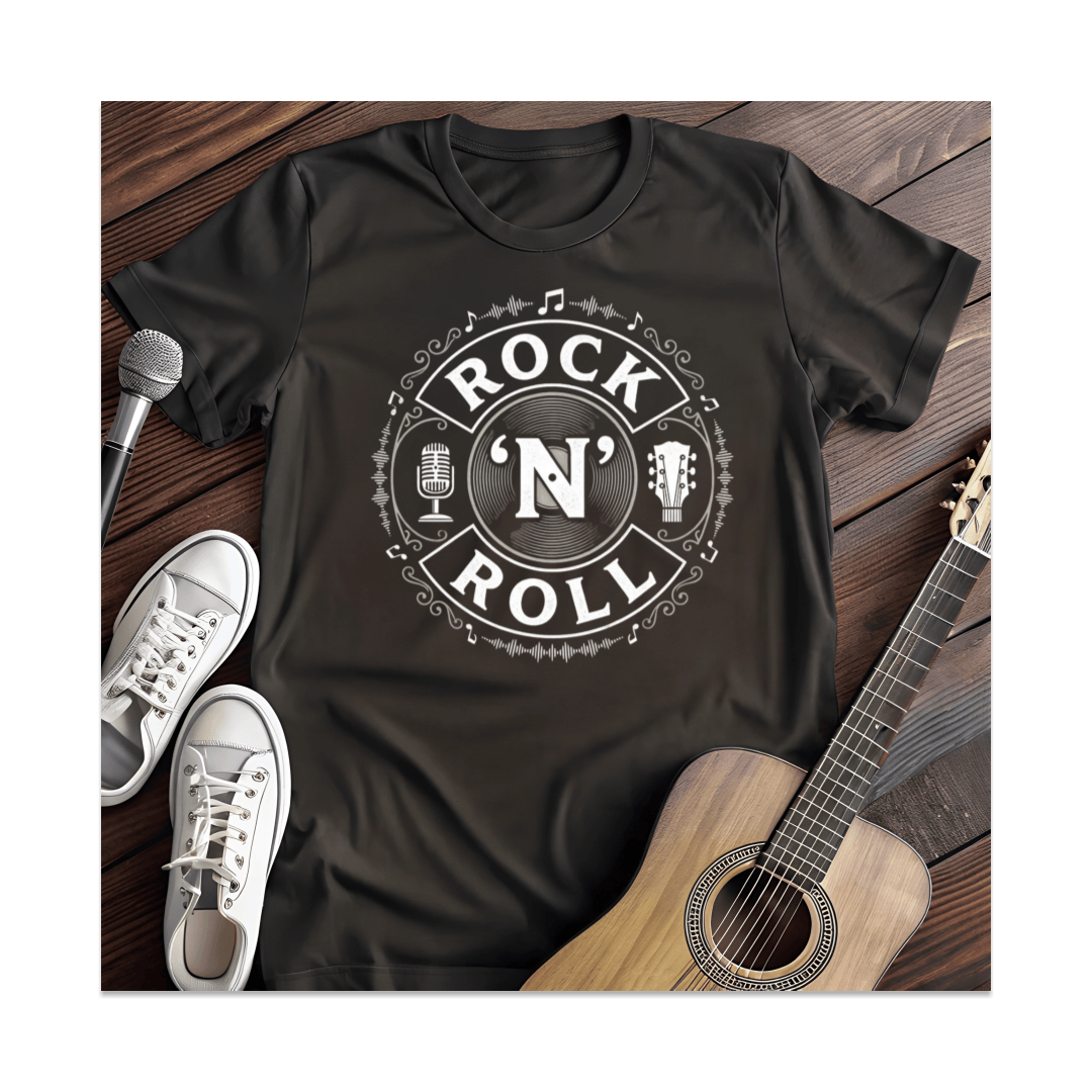 Printify T-Shirt Black / S Vintage Rock 'N' Roll 69 T-Shirt