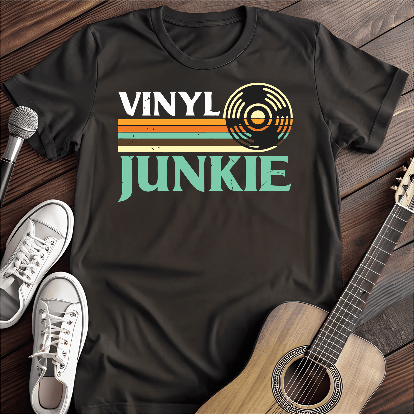 ⭐️⭐️⭐️⭐️⭐️ T-Shirt Black / S Vinyl Junk T-Shirt