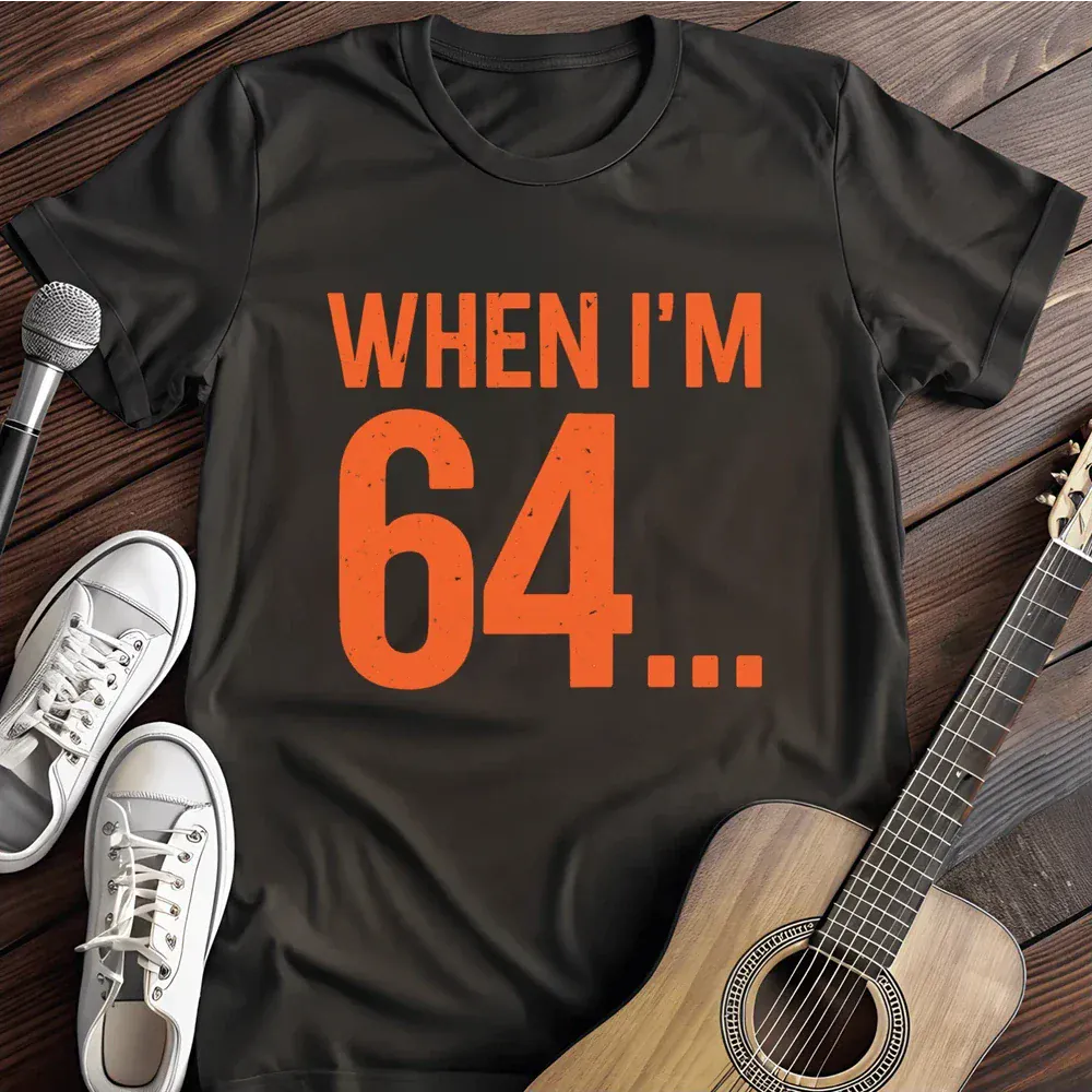 Printify T-Shirt Black / S When I M T Shirt