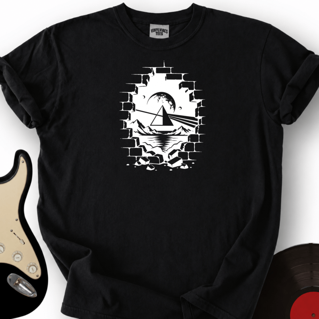 Printify T-Shirt Black / S White Beyond The Wall T-Shirt