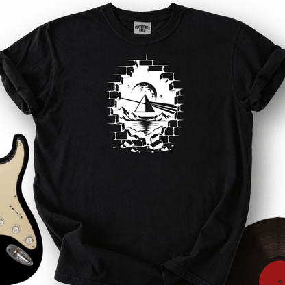 Printify T-Shirt Black / S White Beyond The Wall T-Shirt