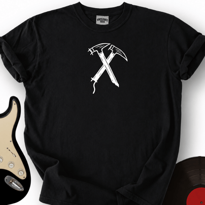 Printify T-Shirt Black / S White The Hammers T-Shirt