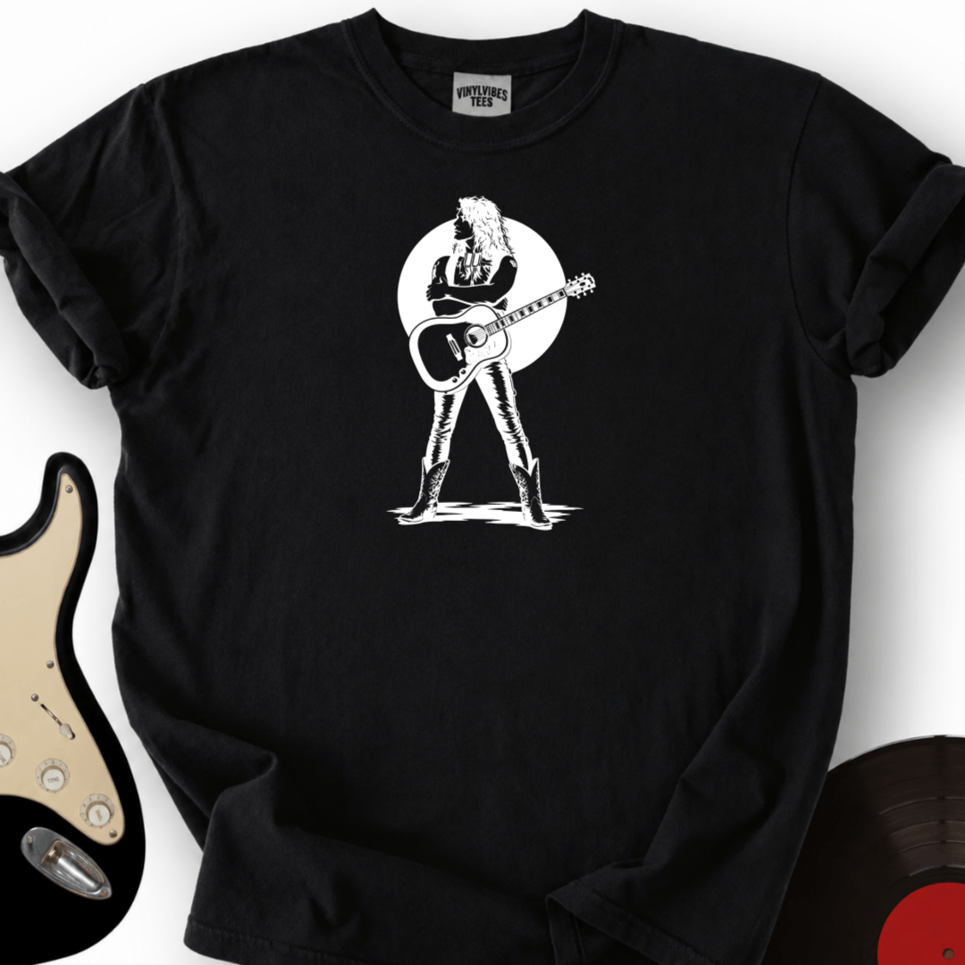 Printify T-Shirt Black / S White Wanted Dead or Alive T-Shirt_