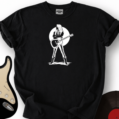 Printify T-Shirt Black / S White Wanted Dead or Alive T-Shirt_