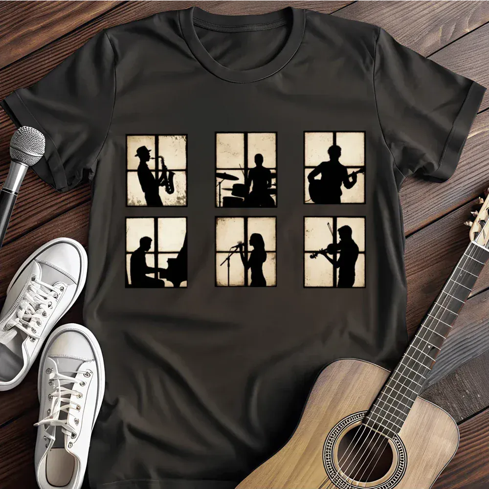 Printify T-Shirt Black / S Window Into The Soul T Shirt