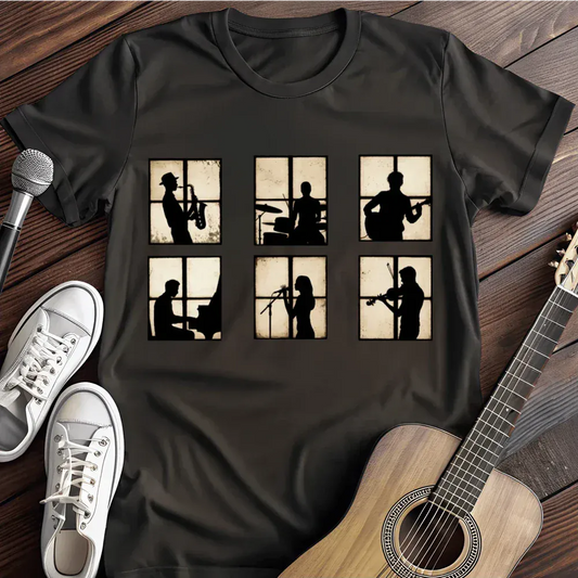 Printify T-Shirt Black / S Window Into The Soul T Shirt