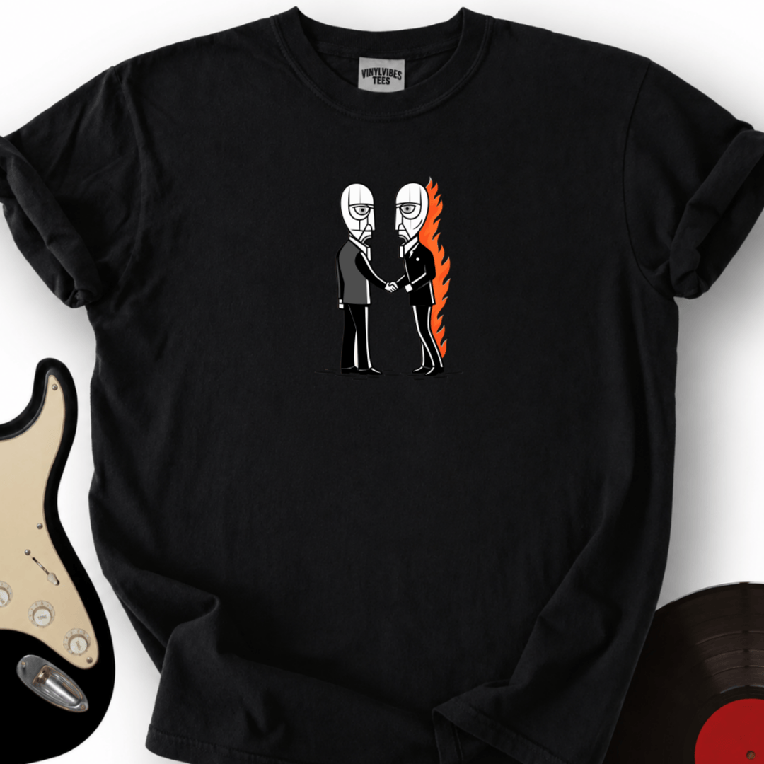 Printify T-Shirt Black / S Wish You Were Here T-Shirt
