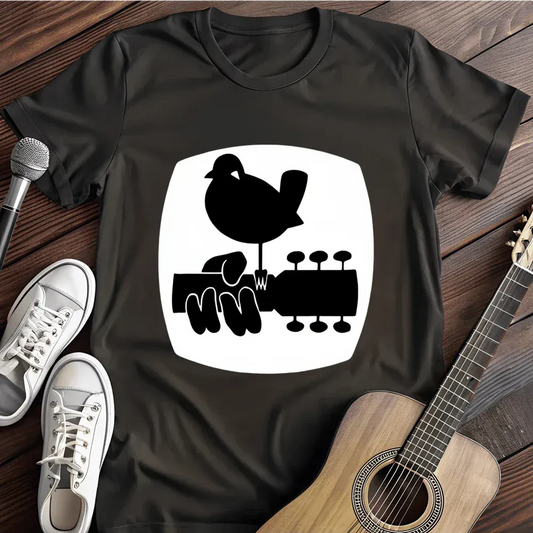 Printify T-Shirt Black / S Woodstock Music And Art T Shirt