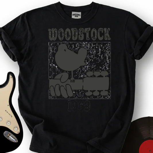 Printify T-Shirt Black / S Woodstock Premium T-Shirt