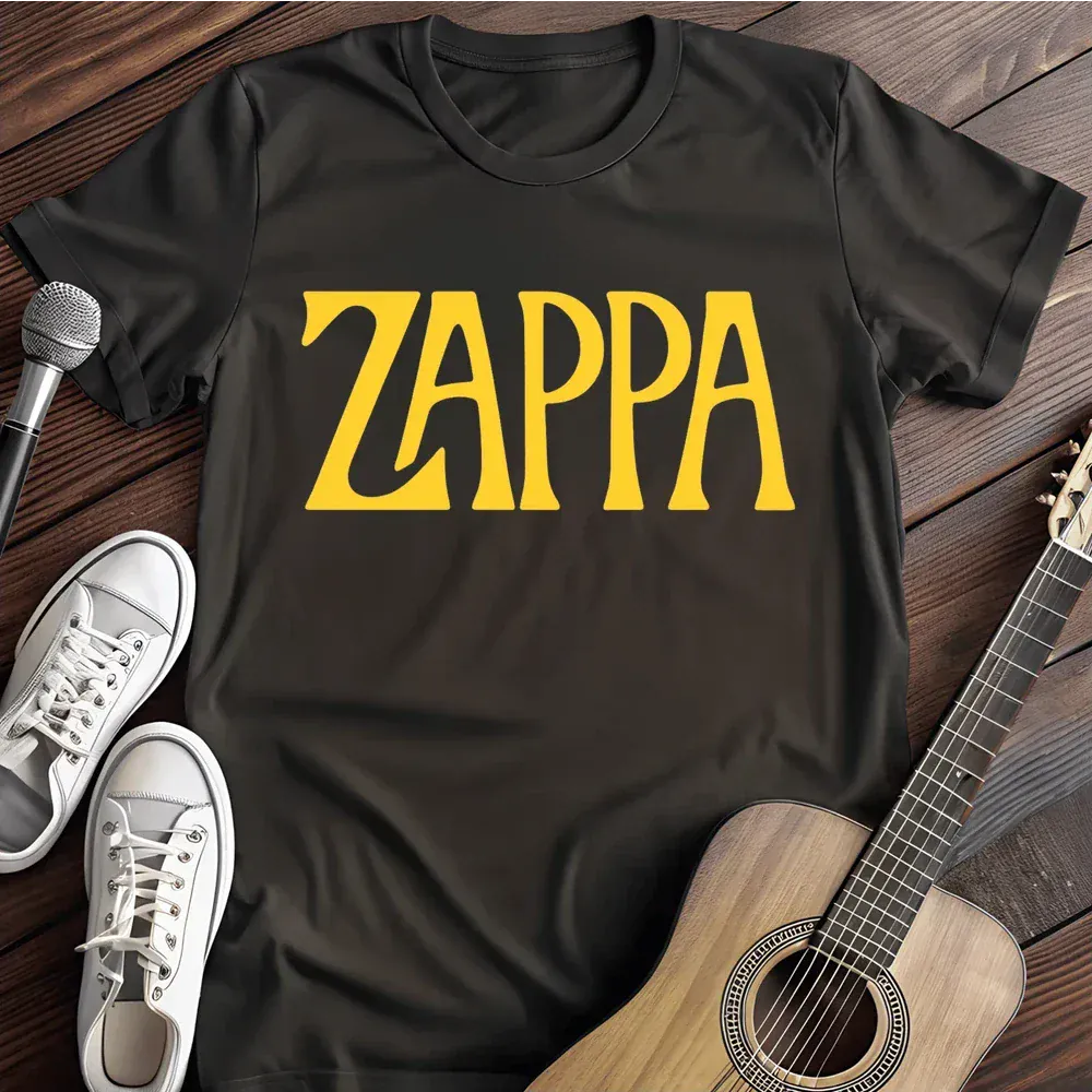 Printify T-Shirt Black / S Zappa T Shirt