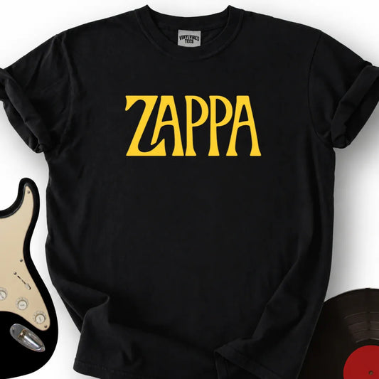 Printify T-Shirt Black / S Zappa T-Shirt