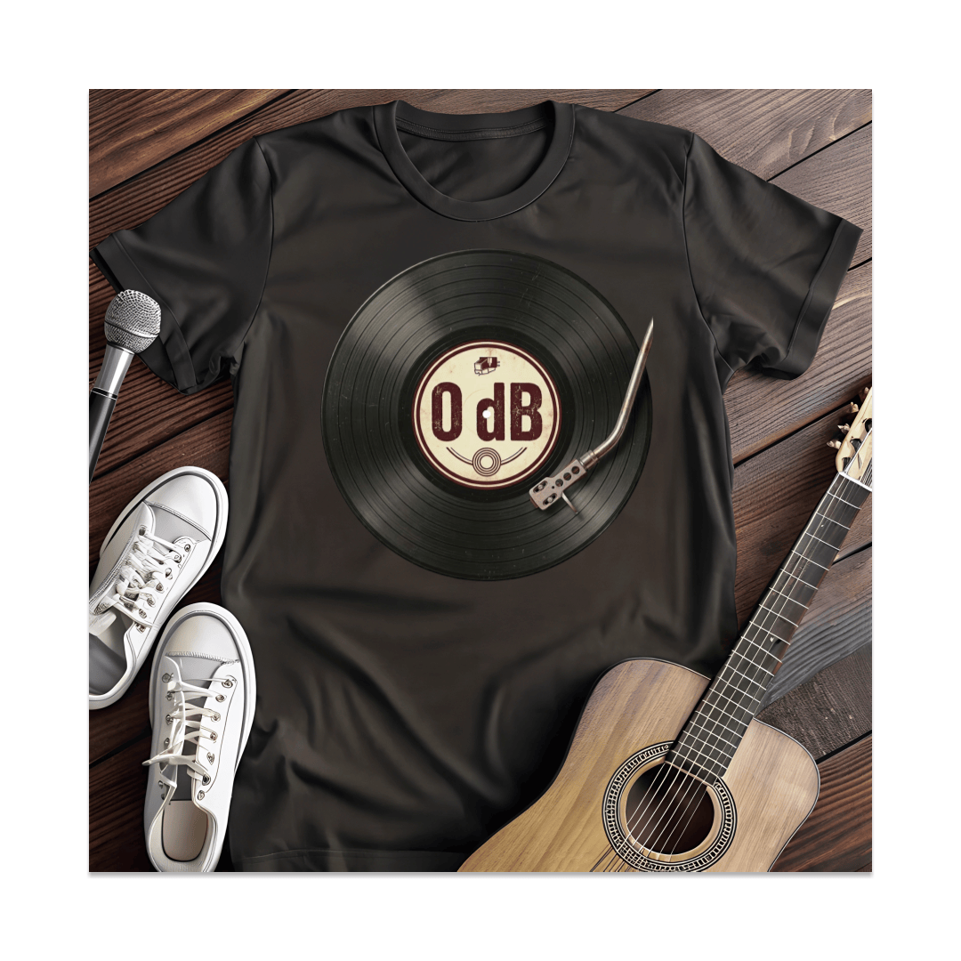 Printify T-Shirt Black / S Zero Decibels T-Shirt