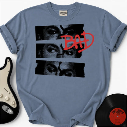 Printify T-Shirt Blue Jean / S Bad Era Halftone Premium T-Shirt