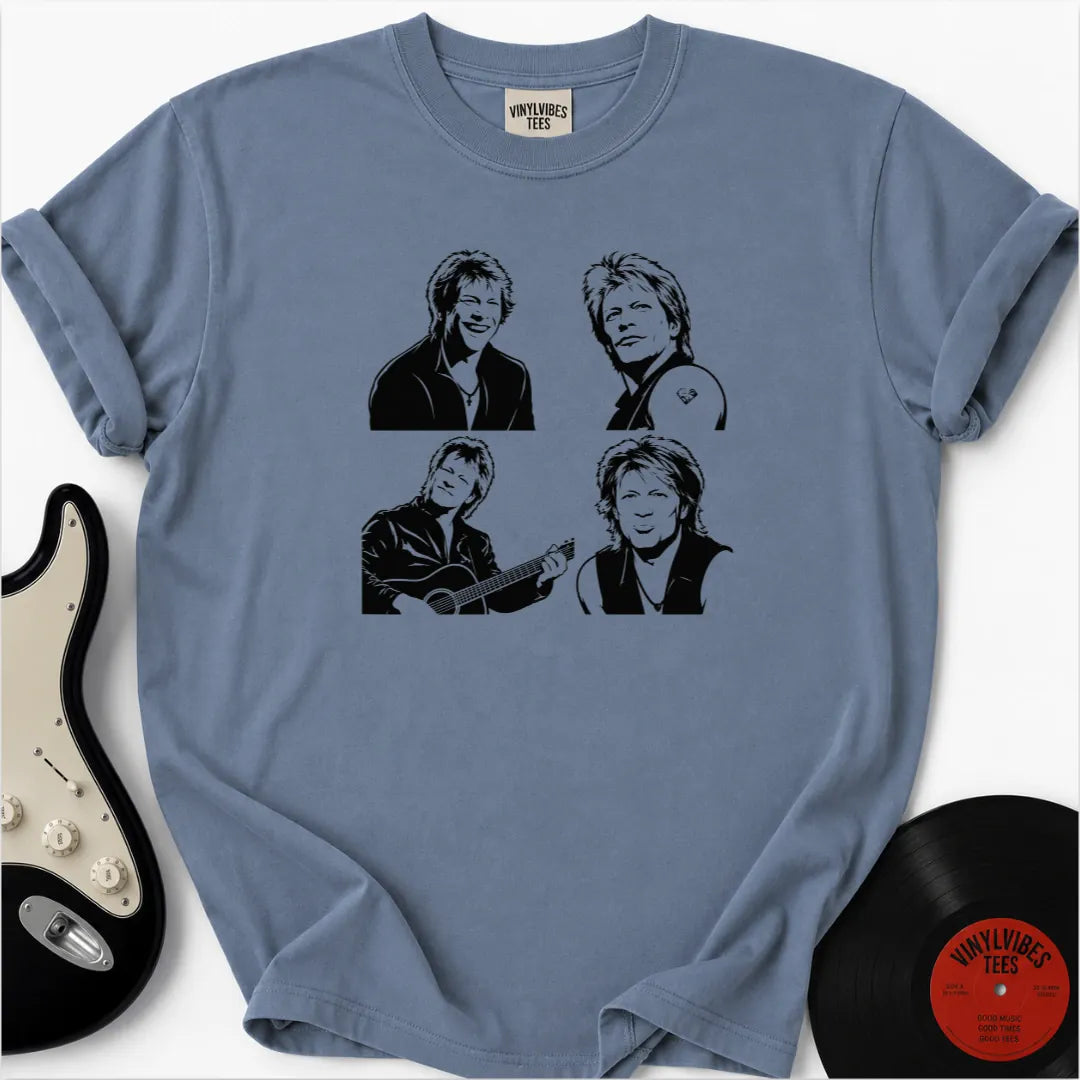 Printify T-Shirt Blue Jean / S Bon Silhouette Premium T-Shirt