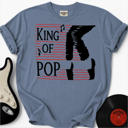 Printify T-Shirt Blue Jean / S King of Pop Classic Premium T-Shirt