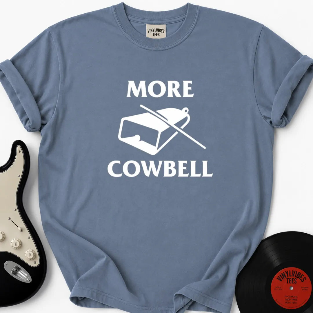 Printify T-Shirt Blue Jean / S More Cowbell Premium T-Shirt