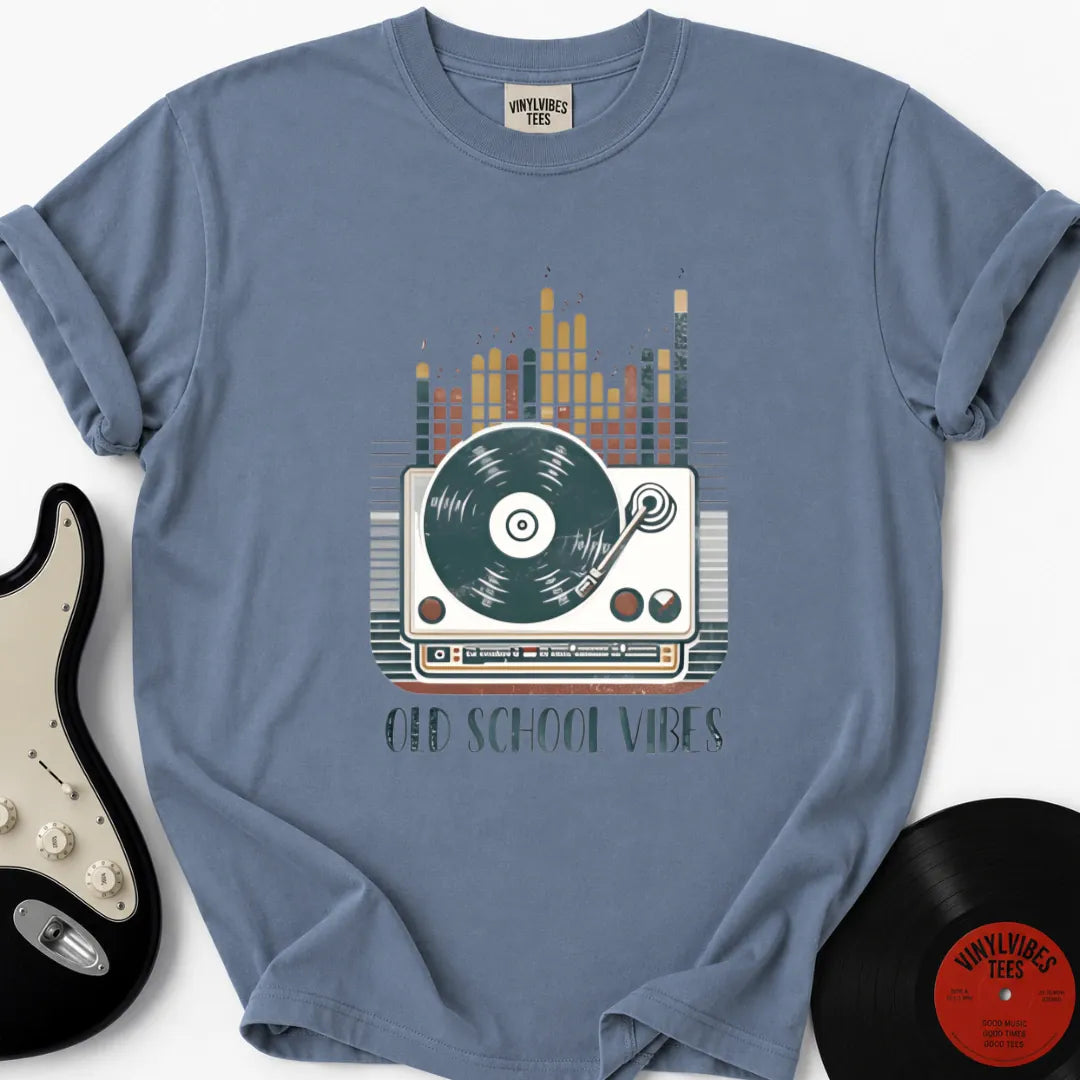 Printify T-Shirt Blue Jean / S Old Skool Vibes Premium T-Shirt