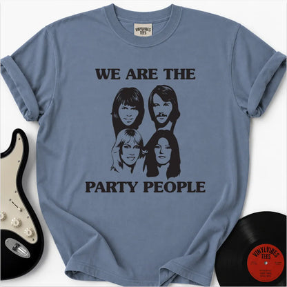 Printify T-Shirt Blue Jean / S Party People Premium T-Shirt